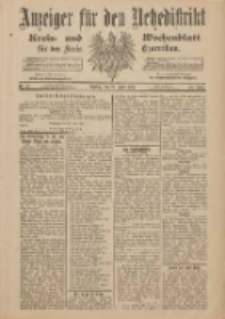 Anzeiger für den Netzedistrikt Kreis- und Wochenblatt für den Kreis Czarnikau 1901.04.23 Jg.49 Nr47