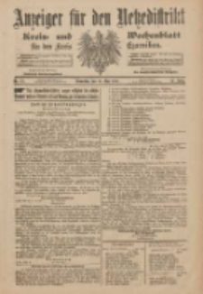 Anzeiger für den Netzedistrikt Kreis- und Wochenblatt für den Kreis Czarnikau 1901.05.16 Jg.49 Nr57