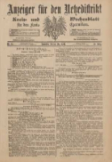 Anzeiger für den Netzedistrikt Kreis- und Wochenblatt für den Kreis Czarnikau 1901.05.30 Jg.49 Nr61