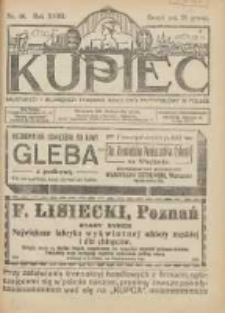 Kupiec Tygodnik: najstarszy i największy tygodnik kupiecko- przemysłowy w Polsce 1924.11.22 R.18 Nr46