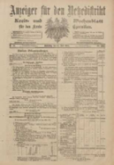 Anzeiger für den Netzedistrikt Kreis- und Wochenblatt für den Kreis Czarnikau 1901.06.27 Jg.49 Nr73