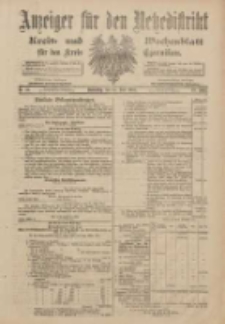 Anzeiger für den Netzedistrikt Kreis- und Wochenblatt für den Kreis Czarnikau 1901.06.27 Jg.49 Nr73
