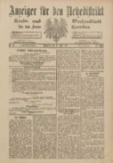 Anzeiger für den Netzedistrikt Kreis- und Wochenblatt für den Kreis Czarnikau 1901.06.29 Jg.49 Nr74