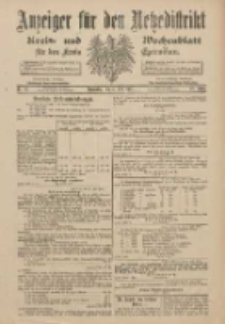 Anzeiger für den Netzedistrikt Kreis- und Wochenblatt für den Kreis Czarnikau 1901.07.04 Jg.49 Nr76