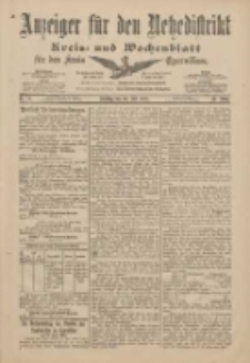 Anzeiger für den Netzedistrikt Kreis- und Wochenblatt für den Kreis Czarnikau 1901.07.23 Jg.49 Nr84
