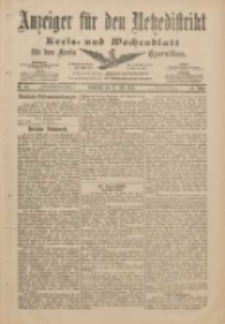 Anzeiger für den Netzedistrikt Kreis- und Wochenblatt für den Kreis Czarnikau 1901.07.27 Jg.49 Nr86