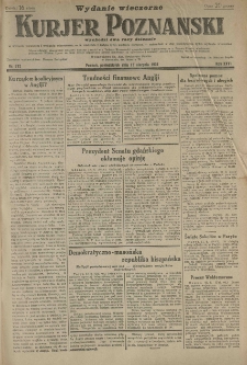 Kurier Poznański 1931.08.17 R.26 nr 372