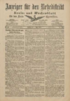 Anzeiger für den Netzedistrikt Kreis- und Wochenblatt für den Kreis Czarnikau 1901.08.06 Jg.49 Nr90