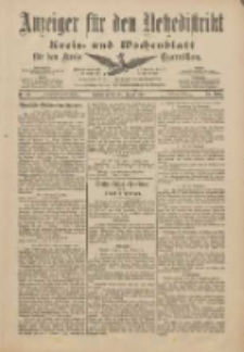 Anzeiger für den Netzedistrikt Kreis- und Wochenblatt für den Kreis Czarnikau 1901.08.17 Jg.49 Nr96