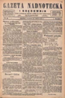 Gazeta Nadnotecka i Orędownik: pismo poświęcone sprawie polskiej na ziemi nadnoteckiej 1927.03.24 R.7 Nr68