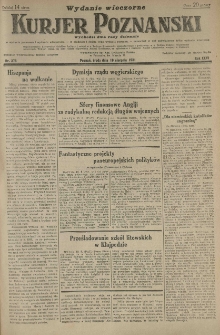 Kurier Poznański 1931.08.19 R.26 nr 376