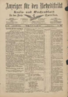 Anzeiger für den Netzedistrikt Kreis- und Wochenblatt für den Kreis Czarnikau 1901.09.10 Jg.49 Nr106