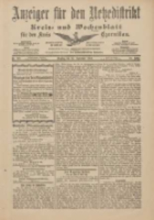 Anzeiger für den Netzedistrikt Kreis- und Wochenblatt für den Kreis Czarnikau 1901.09.24 Jg.49 Nr112
