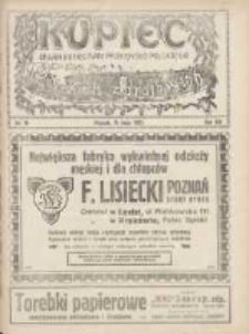Kupiec Tygodnik: najstarszy i największy tygodnik kupiecko- przemysłowy w Polsce; I Mięzynarodowy Targ Poznański; I Międzynarodowy Targ Poznański 1925.05.15 R.19 Nr19