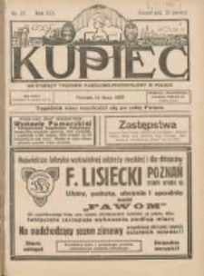 Kupiec Tygodnik: najstarszy tygodnik kupiecko- przemysłowy w Polsce; Kongres Kupiectwa w Grudziądzu 1925.07.13 R.19 Nr27