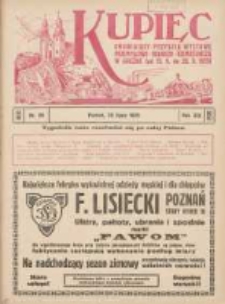 Kupiec Tygodnik: najstarszy tygodnik kupiecko- przemysłowy w Polsce 1925.07.29 R.19 Nr29; omawiający przyszłą wystawę Przemysłowo-Rolniczo-Rzemieślniczą w Gnieźnie (od 12.09-20.09.1925)