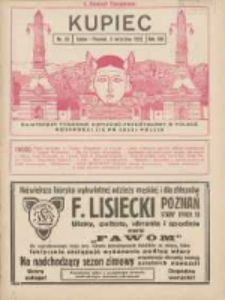 Kupiec Tygodnik: najstarszy tygodnik kupiecko- przemysłowy w Polsce; V Targi Wschodnie. Pierwszy Zeszyt Targowy 1925.09.02 R.19 Nr33