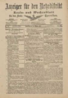 Anzeiger für den Netzedistrikt Kreis- und Wochenblatt für den Kreis Czarnikau 1901.10.10 Jg.49 Nr119