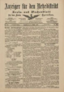 Anzeiger für den Netzedistrikt Kreis- und Wochenblatt für den Kreis Czarnikau 1901.10.19 Jg.49 Nr123