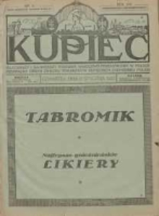 Kupiec: najstarszy i największy Tygodnik Handlowo - Przemysłowy w Polsce; centralny organ Związku Towarzystw Kupieckich Zachodniej Polski 1922.01.17 R.16 Nr3