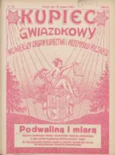 Kupiec Tygodnik: najstarszy tygodnik kupiecko- przemysłowy w Polsce 1925.12.25 R.19 Nr50