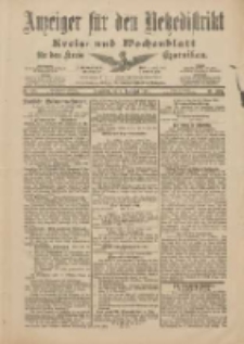Anzeiger für den Netzedistrikt Kreis- und Wochenblatt für den Kreis Czarnikau 1901.11.02 Jg.49 Nr129