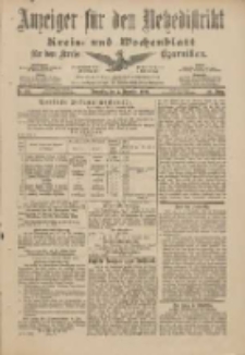 Anzeiger für den Netzedistrikt Kreis- und Wochenblatt für den Kreis Czarnikau 1901.11.07 Jg.49 Nr131