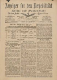 Anzeiger für den Netzedistrikt Kreis- und Wochenblatt für den Kreis Czarnikau 1901.11.16 Jg.49 Nr135