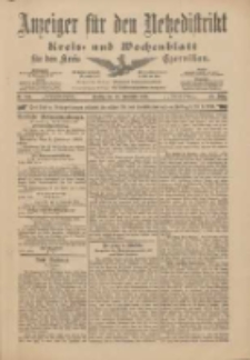 Anzeiger für den Netzedistrikt Kreis- und Wochenblatt für den Kreis Czarnikau 1901.11.19 Jg.49 Nr136