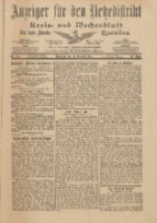 Anzeiger für den Netzedistrikt Kreis- und Wochenblatt für den Kreis Czarnikau 1901.12.14 Jg.49 Nr146