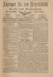 Anzeiger für den Netzedistrikt Kreis- und Wochenblatt für den Kreis Czarnikau 1901.12.17 Jg.49 Nr147