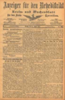 Anzeiger für den Netzedistrikt Kreis- und Wochenblatt für den Kreis Czarnikau 1902.01.14 Jg.50 Nr5