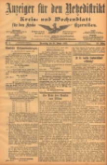 Anzeiger für den Netzedistrikt Kreis- und Wochenblatt für den Kreis Czarnikau 1902.01.16 Jg.50 Nr6