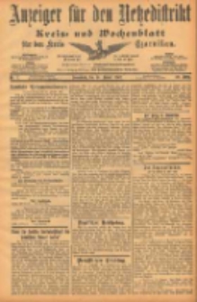 Anzeiger für den Netzedistrikt Kreis- und Wochenblatt für den Kreis Czarnikau 1902.01.18 Jg.50 Nr7