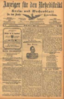 Anzeiger für den Netzedistrikt Kreis- und Wochenblatt für den Kreis Czarnikau 1902.01.28 Jg.50 Nr11