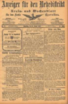 Anzeiger für den Netzedistrikt Kreis- und Wochenblatt für den Kreis Czarnikau 1902.01.30 Jg.50 Nr13