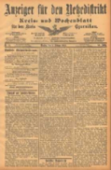 Anzeiger für den Netzedistrikt Kreis- und Wochenblatt für den Kreis Czarnikau 1902.02.04 Jg.50 Nr14