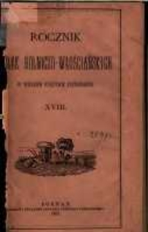 Rocznik Kółek Rolniczo-Włościańskich w Wielkiem Księstwie Poznańskiem. 1892 T.17
