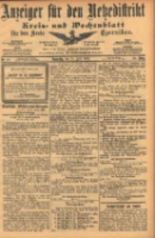 Anzeiger für den Netzedistrikt Kreis- und Wochenblatt für den Kreis Czarnikau 1902.04.24 Jg.50 Nr47