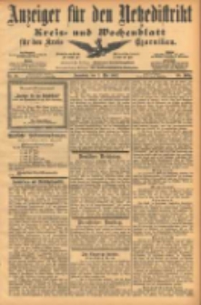 Anzeiger für den Netzedistrikt Kreis- und Wochenblatt für den Kreis Czarnikau 1902.05.03 Jg.50 Nr51