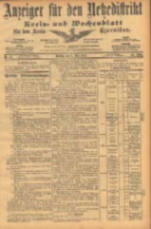 Anzeiger für den Netzedistrikt Kreis- und Wochenblatt für den Kreis Czarnikau 1902.05.06 Jg.50 Nr52
