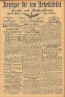 Anzeiger für den Netzedistrikt Kreis- und Wochenblatt für den Kreis Czarnikau 1902.05.15 Jg.50 Nr55