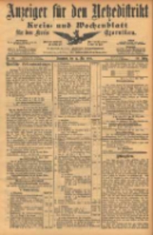 Anzeiger für den Netzedistrikt Kreis- und Wochenblatt für den Kreis Czarnikau 1902.05.17 Jg.50 Nr56