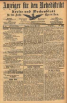 Anzeiger für den Netzedistrikt Kreis- und Wochenblatt für den Kreis Czarnikau 1902.05.22 Jg.50 Nr57