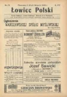 Łowiec Polski 1905 Nr16