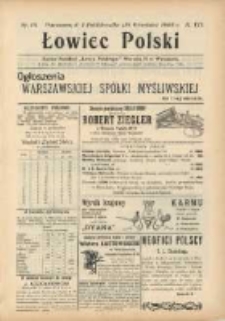 Łowiec Polski 1905 Nr19