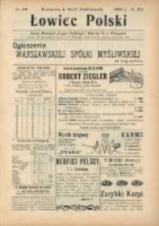 Łowiec Polski 1905 Nr20