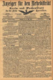 Anzeiger für den Netzedistrikt Kreis- und Wochenblatt für den Kreis Czarnikau 1902.05.24 Jg.50 Nr58