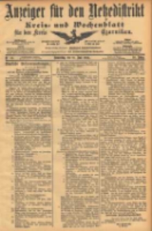 Anzeiger für den Netzedistrikt Kreis- und Wochenblatt für den Kreis Czarnikau 1902.06.19 Jg.50 Nr69