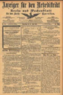 Anzeiger für den Netzedistrikt Kreis- und Wochenblatt für den Kreis Czarnikau 1902.06.26 Jg.50 Nr72